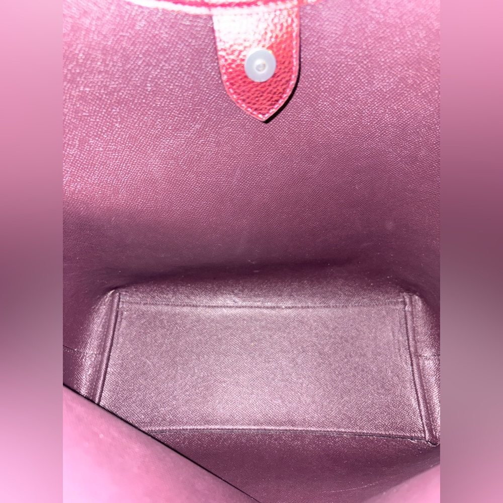 ✨ Coach Metallic Raspberry Day Tote & Matching Pouch Set ✨ C0869 - Picture 9 of 14